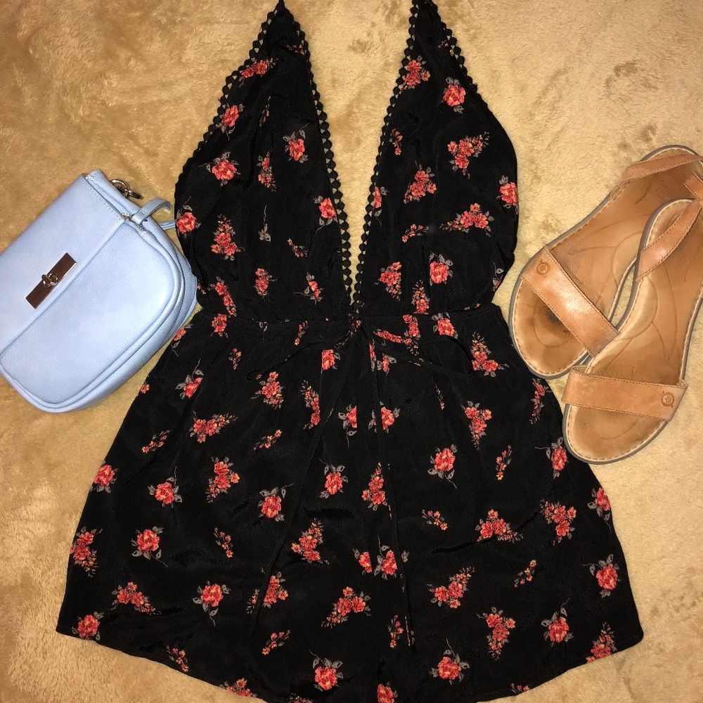 Floral Romper